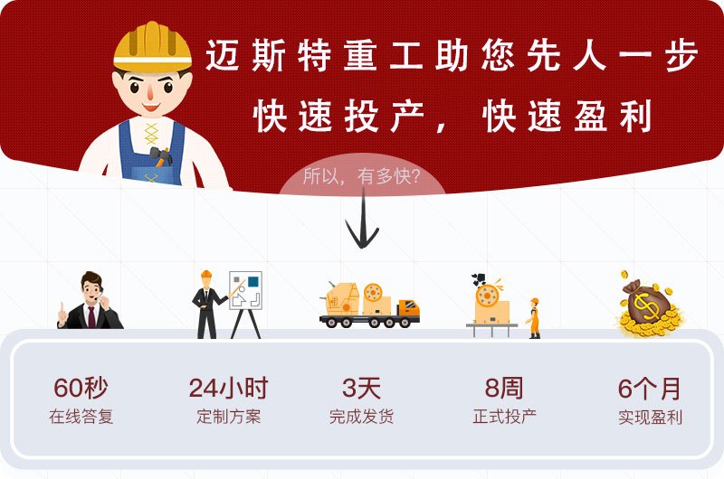 邁斯特重工，助您盈利快人一步！
